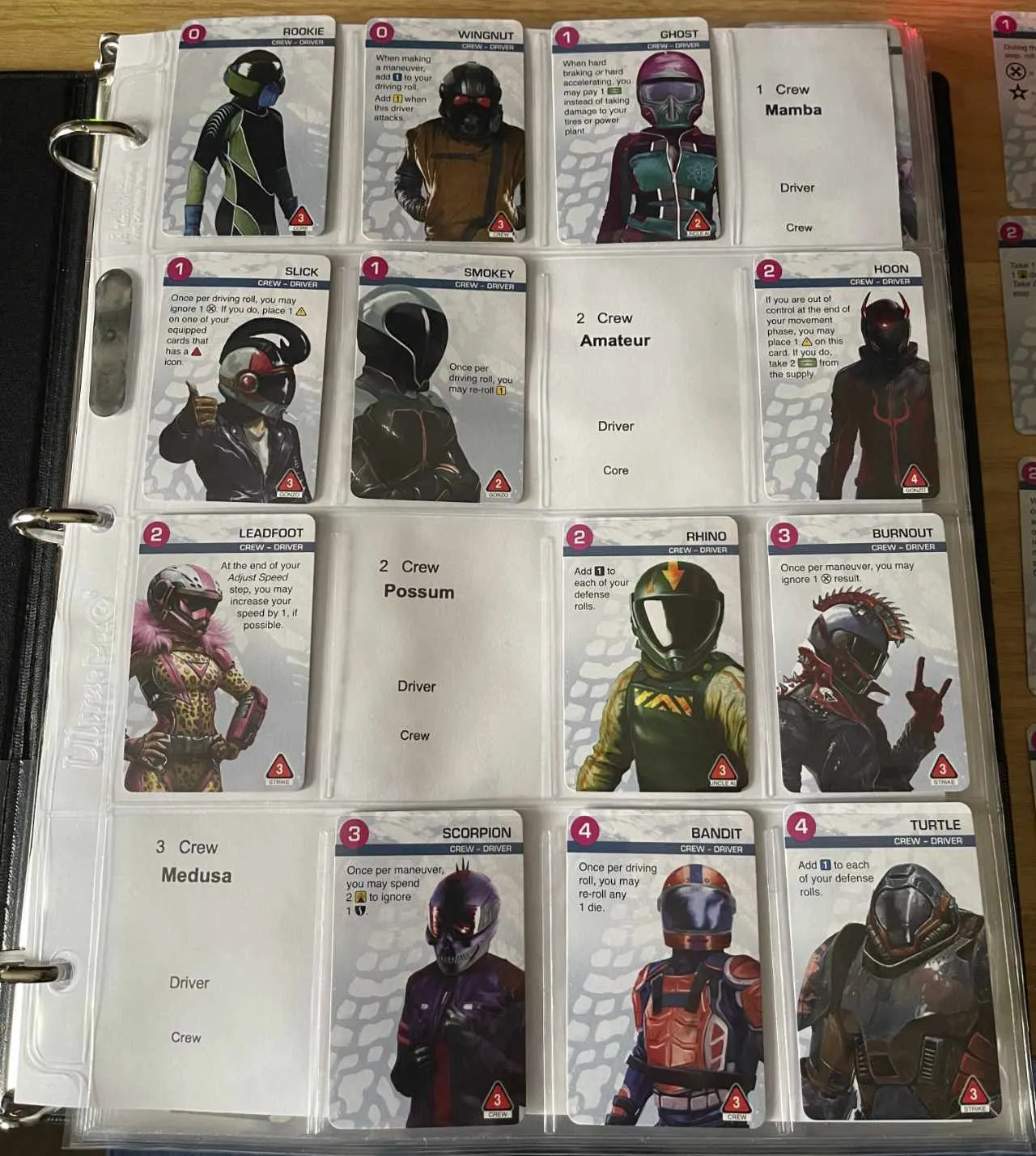 Car Wars Binders