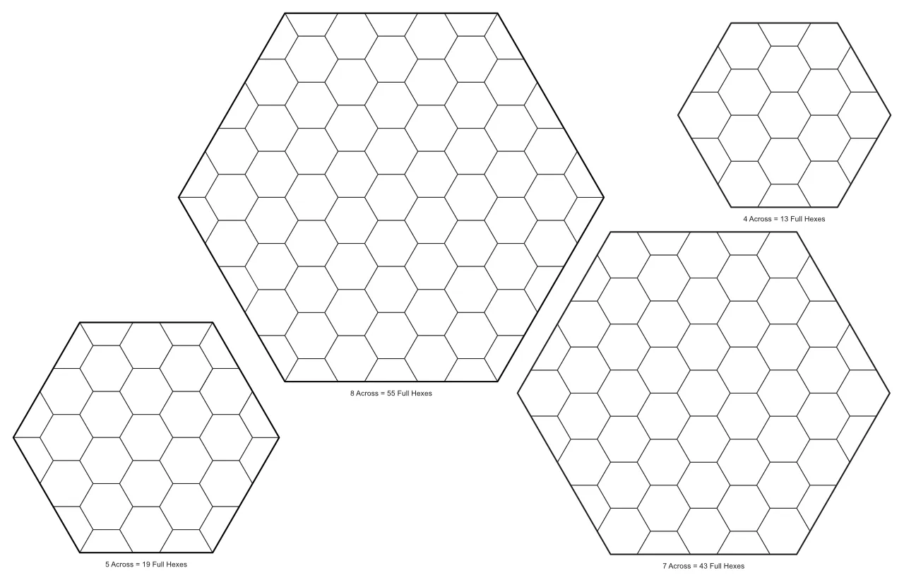 Hexagon Experiments